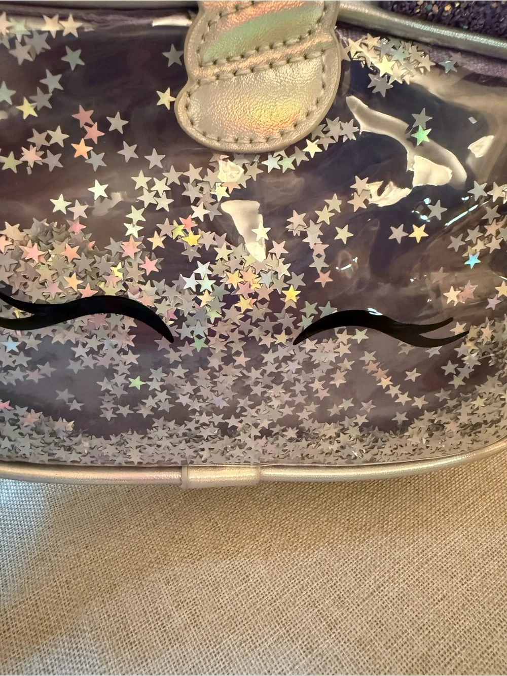 NWOT Cat & Jack Unicorn Glitter Crossbody Purse